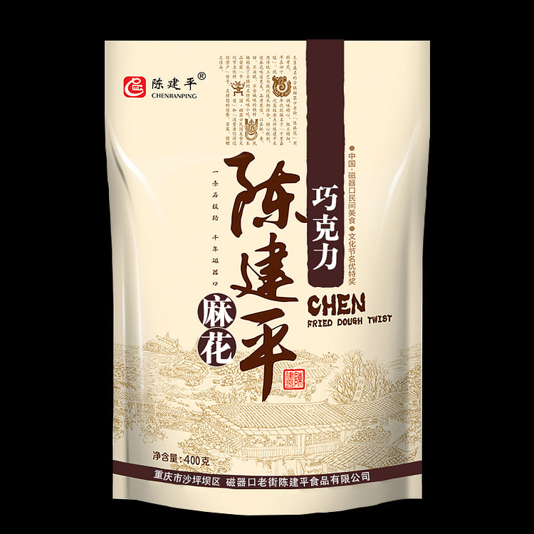陈建平手工巧克力味400g*1罐