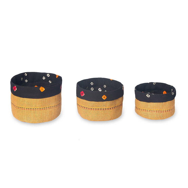 Ohrna DALA Multipurpose Storage Containers - Honey Black