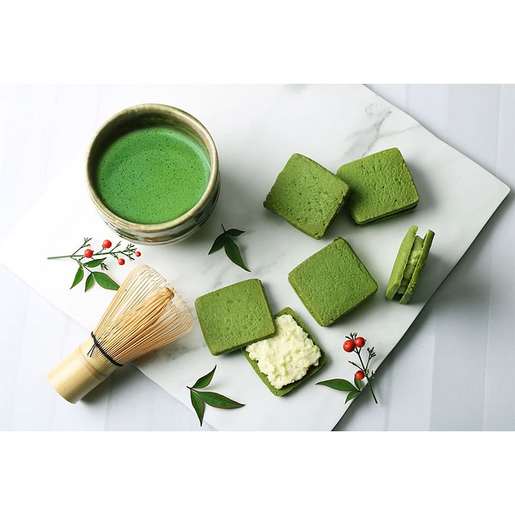 京都 抹茶 提拉米苏 夹心 饼干 8枚