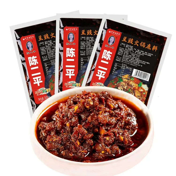 陈二平豆豉火锅底料贵州特产 300 克