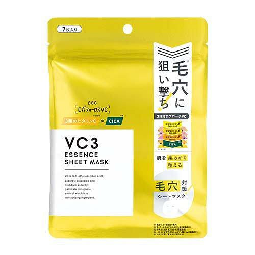 PDC 收缩毛孔 VC 面膜 7片 1 份