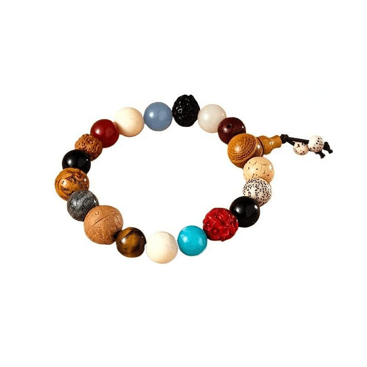 18 Seed Zodiac Bracelet Bodhi Monkey 15cm 1 box
