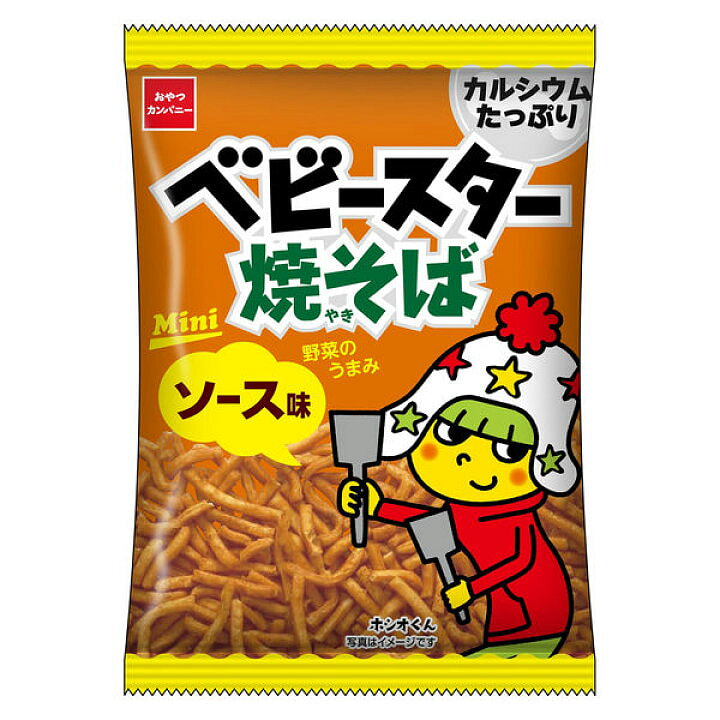 Baby Star 炒面酱味迷你干脆面 20g 1 份