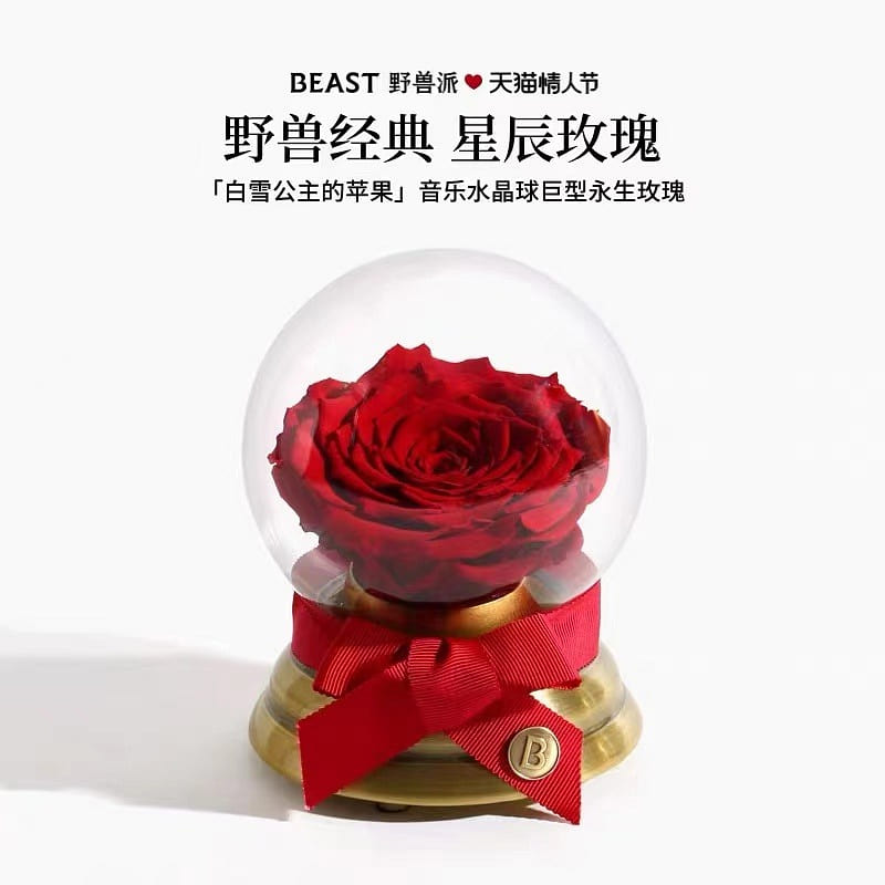 【THE BEAST】PRESERVED FRESH FLOWER GIFT SET 300 g
