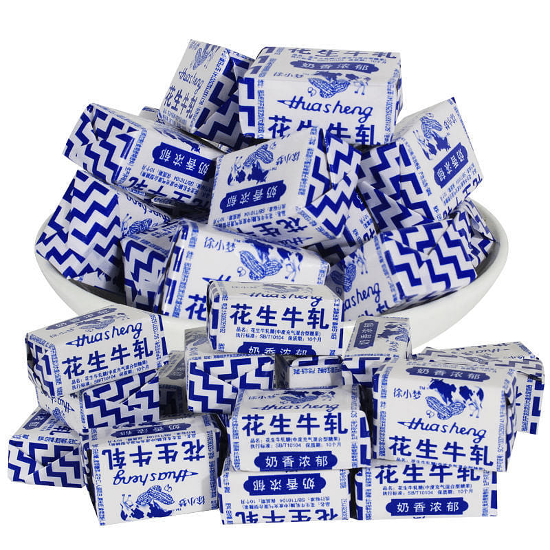500g * 1 pound of peanut milk with rolled sugar 500 g