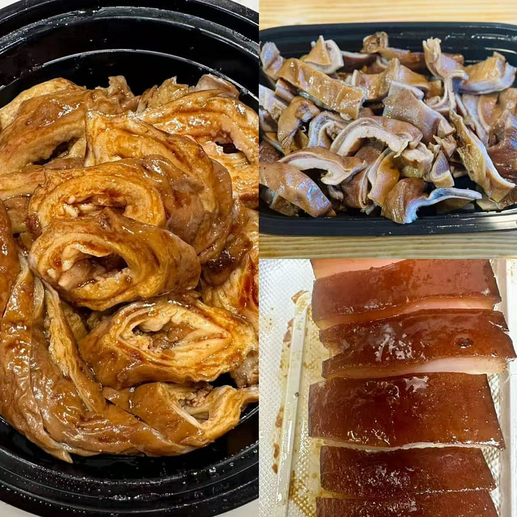 超值卤水三拼 卤肉 卤大肠 卤猪肚 400 克