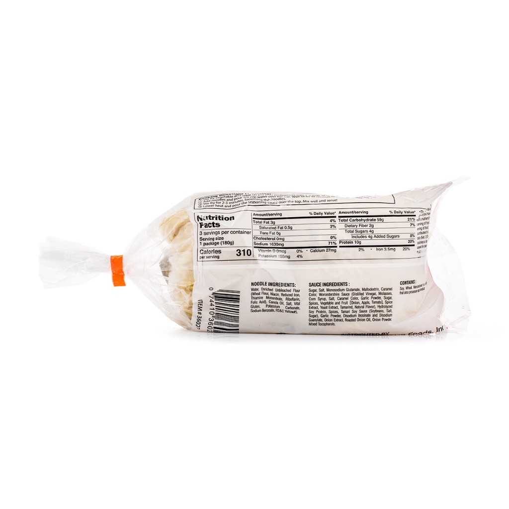 Shirakiku 焼きそば 大盛り×太麺（3人前） 540 グラム - Weee!