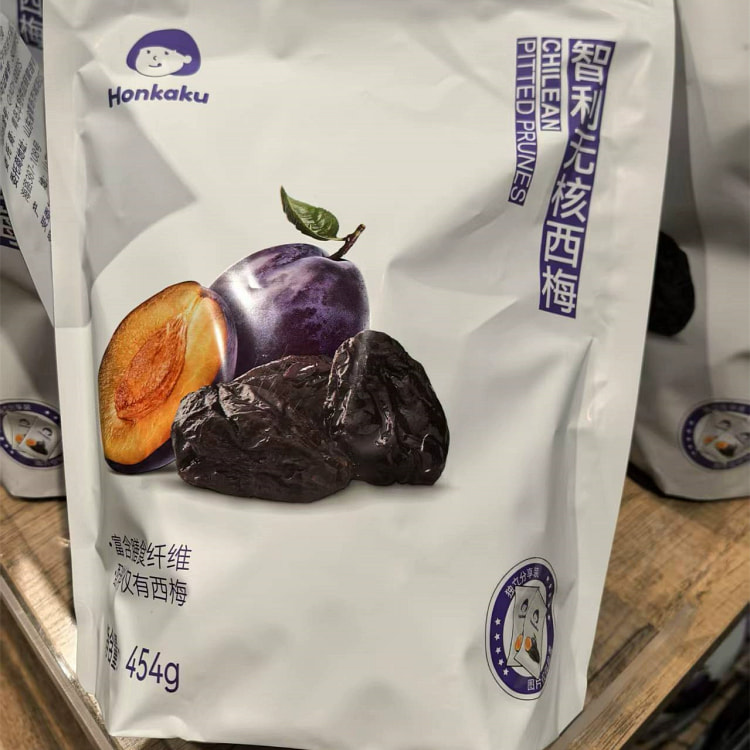 Dried dried plums without seeds