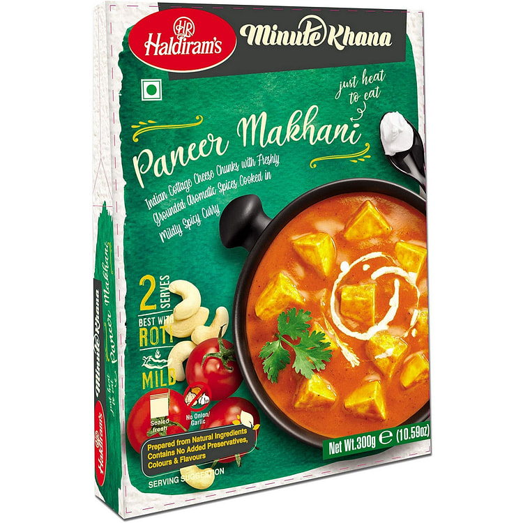 Haldiram's Minute Khana, Paneer Makhani - 300gms