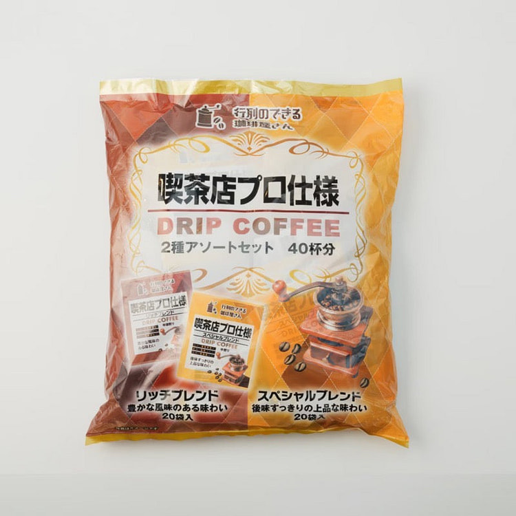 Cafe Style Drip Coffee Dual Blend 8g x 40 Bags 1 each