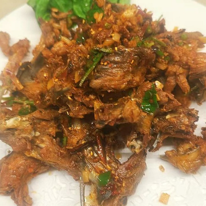孜然鸡架