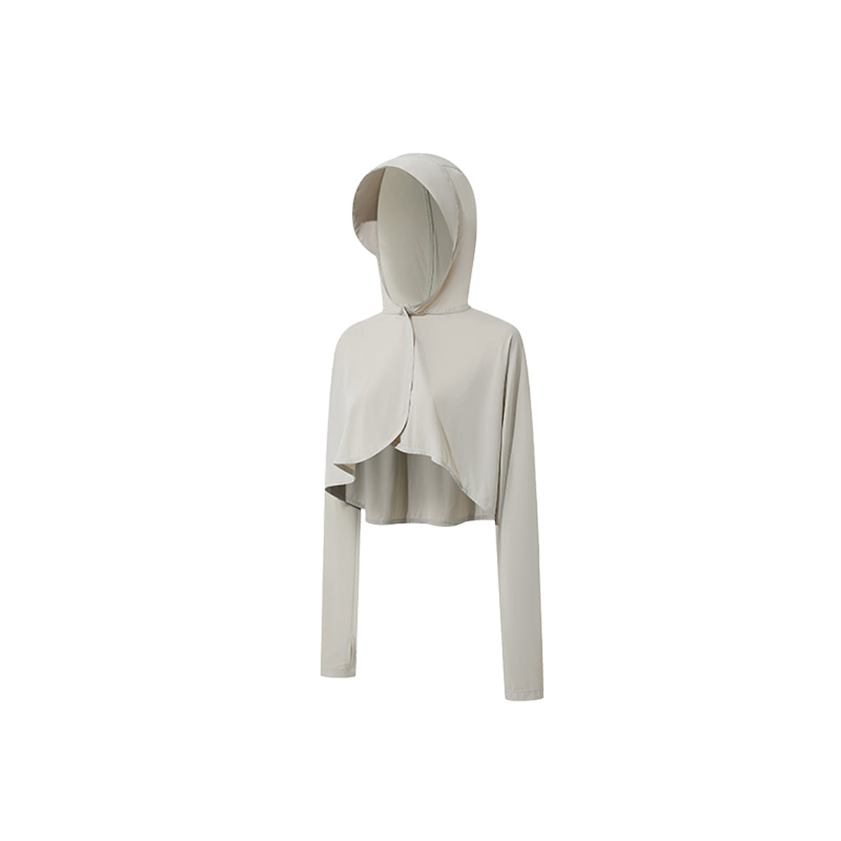 Ubras Women Anti-UV Jacket, Quick Drying Sunscreen Jacket-Light Grey-S-Shawl 50 g