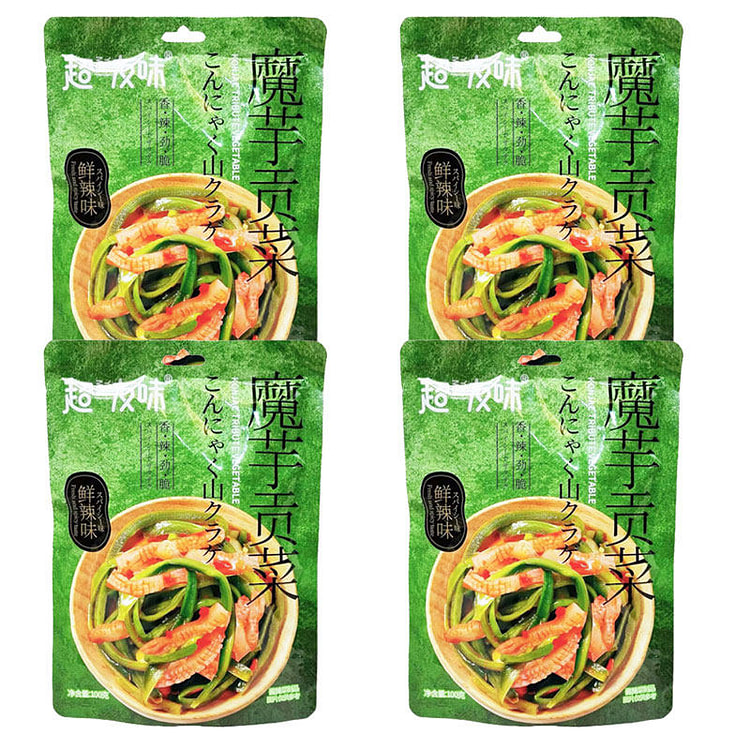 超友味魔芋贡菜100g*4袋 400 克
