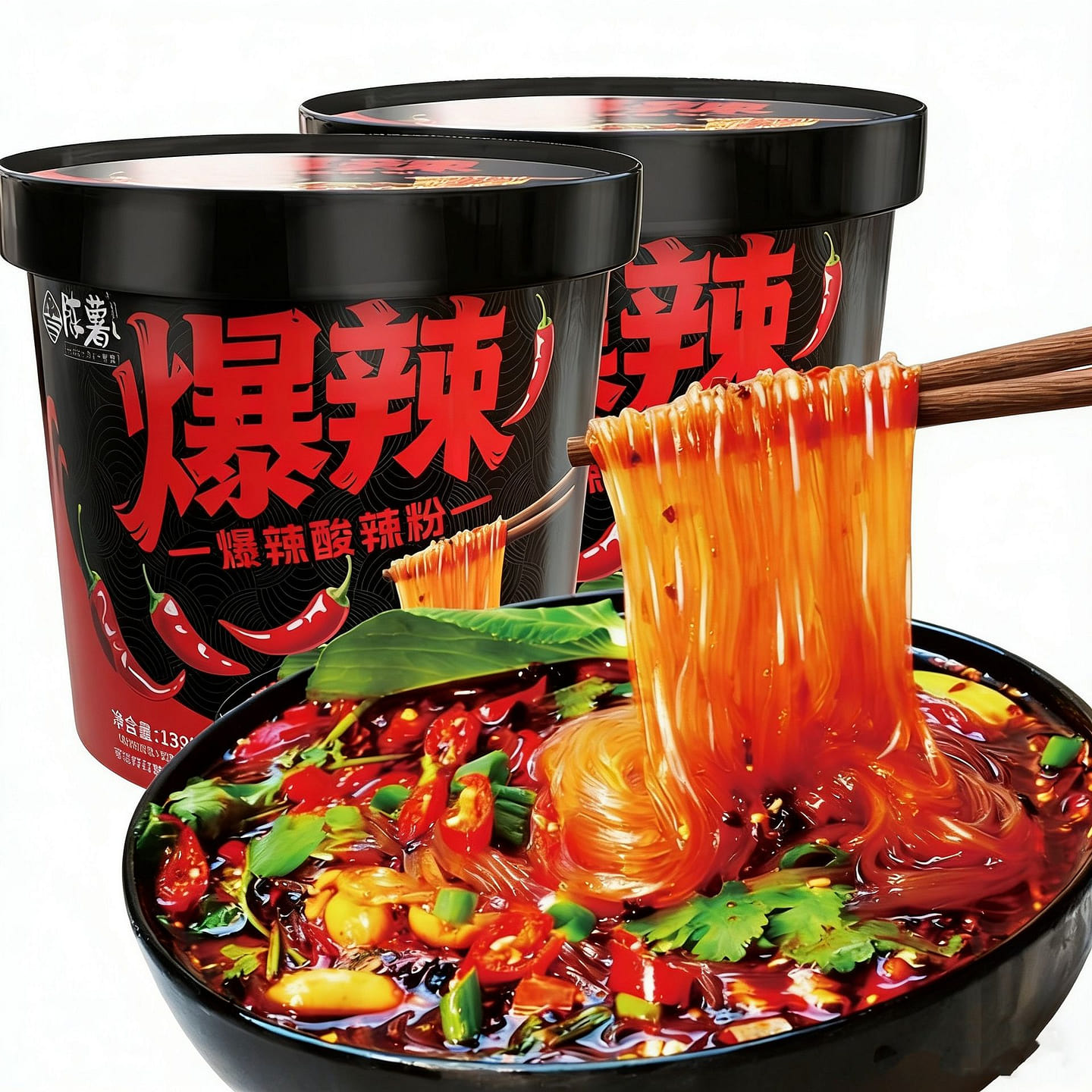 Chen Shu Extra Spicy and Sour Sweet Potato Vermice 133 g