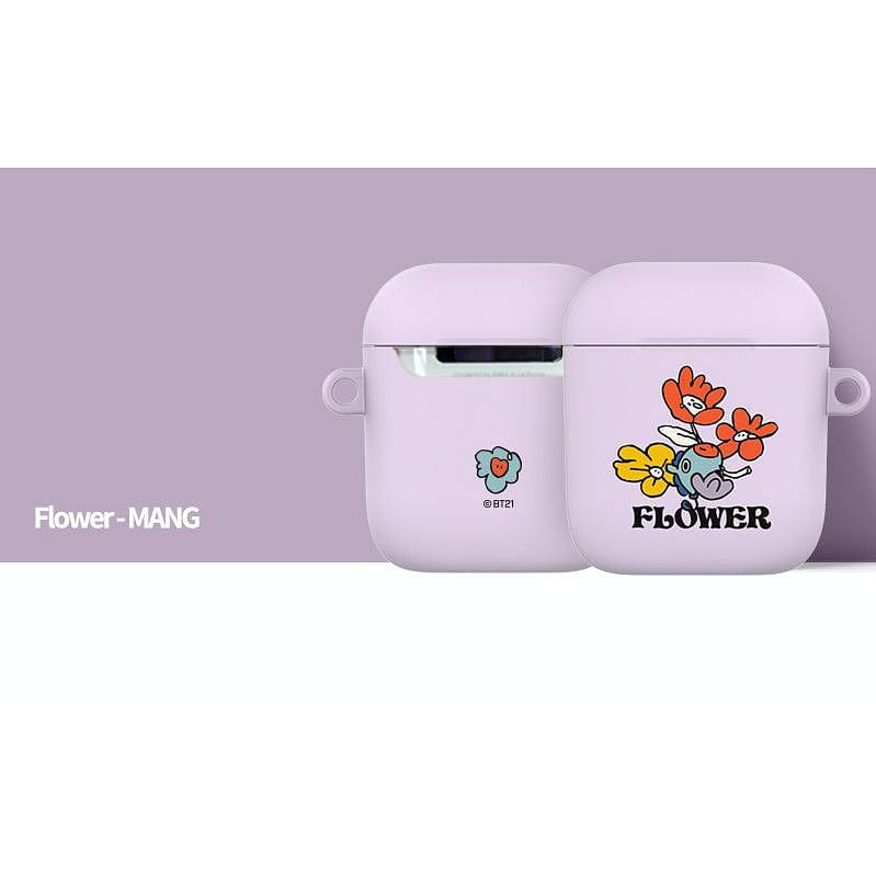 BTS x BT21 Flower Series AirPods Case 1&2 MANG 0 lb