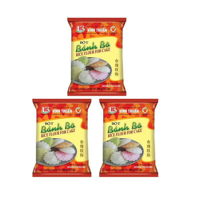 [Vinh Thuan] Banh Bo Flour 400g x3 Packs 3 pack