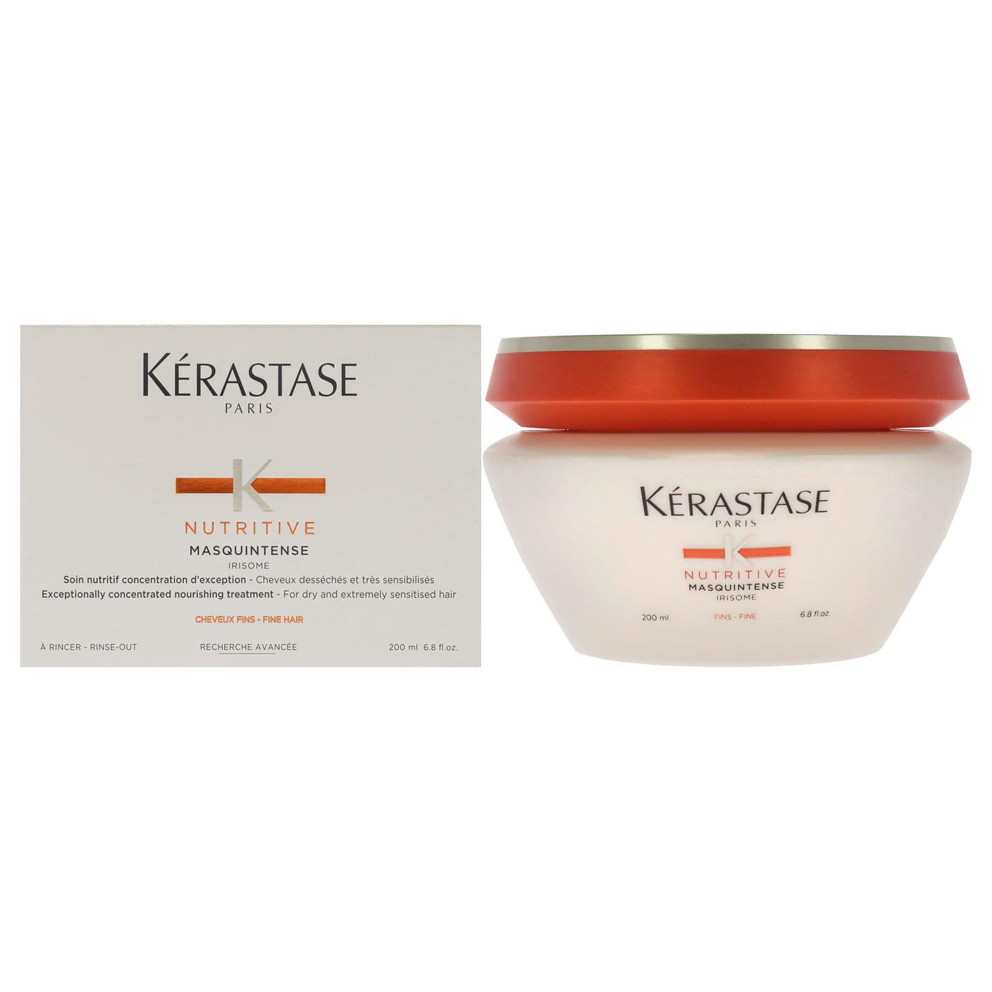 Nutritive Masquintense-fine by Kerastase for Unisex - 6.8 oz Masque 1 each