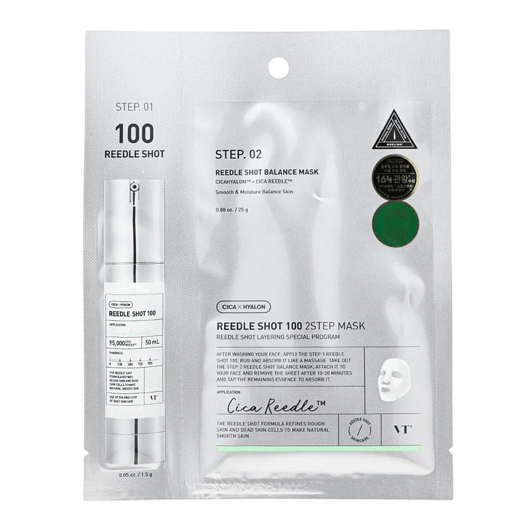 韩国VT微针100hL两步面膜 1 份