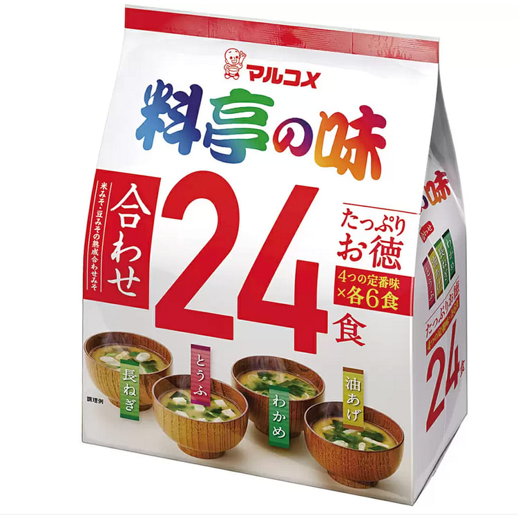 Marukome Instant Miso Ryotei 24 Meals BB12/1/25