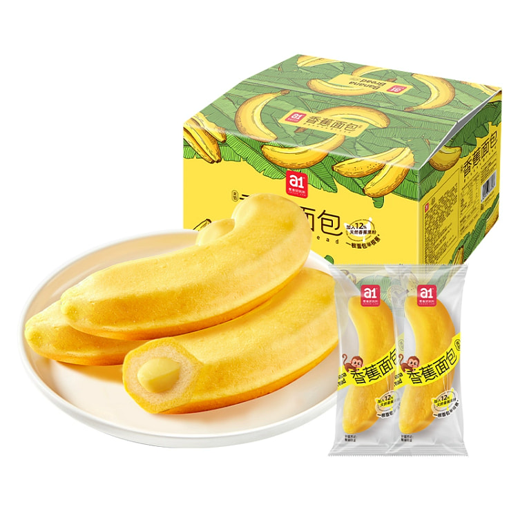a1夹心香蕉软面包