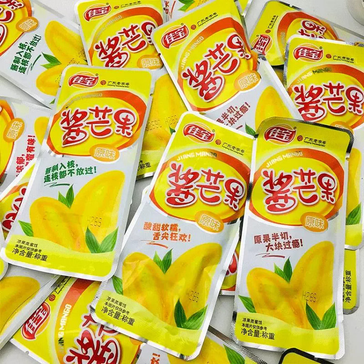 Jiabao Nine Original Sauce Dried Mango 15g*4 packs