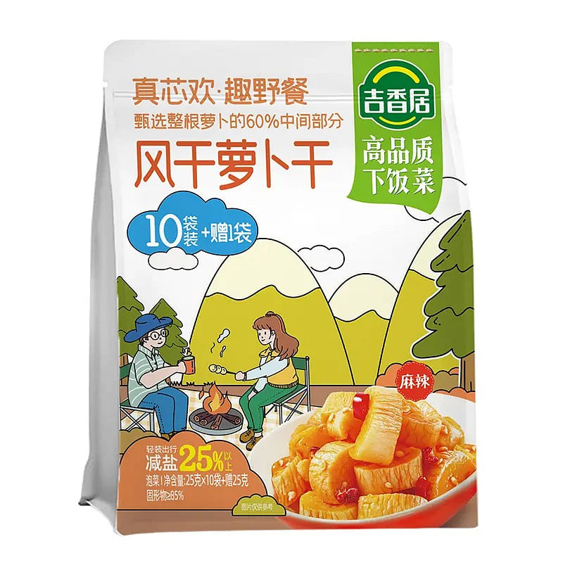 Jixiangju Dried Radish 250 g