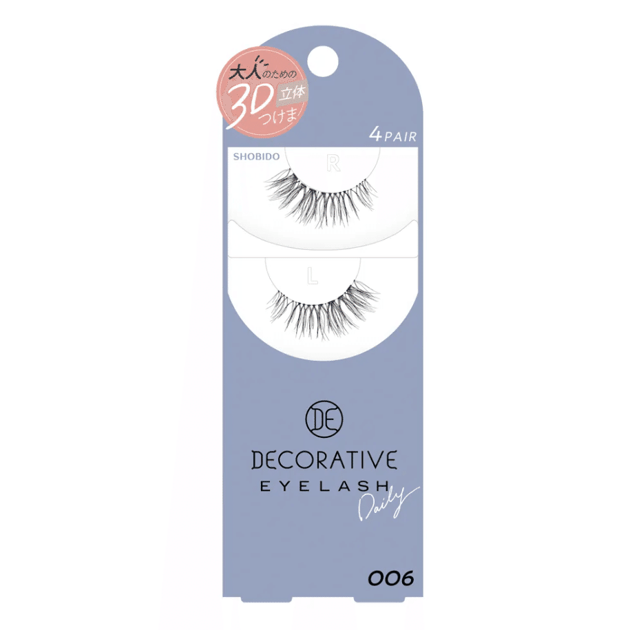 SHO-BI Decorative Eyelash #006 4 Pair/ 1 box