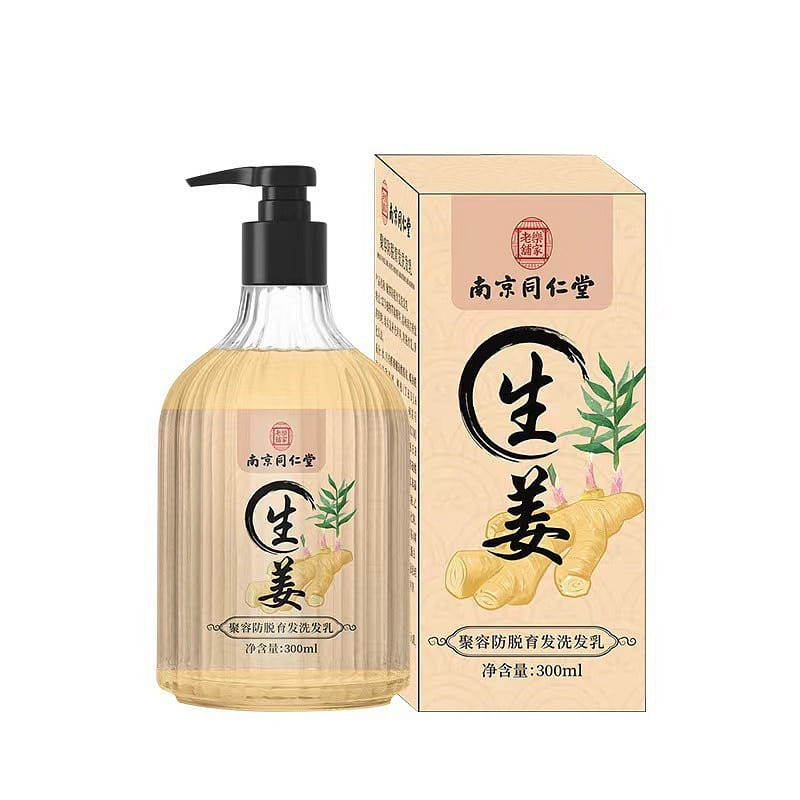 Nanjing Tongrentang Ginger shampoo 300ml/ bottle 300 ml