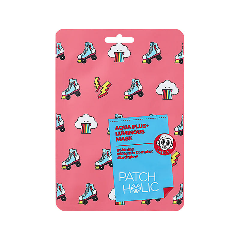 Patch Holic Aqua Plus Luminous Mask 1pc 1 each