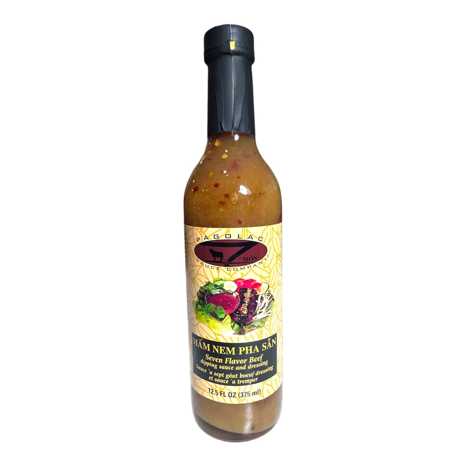 PAGOLAC Seven Flavor Beef Dipping Sauce - 12.5 Oz 375 ml