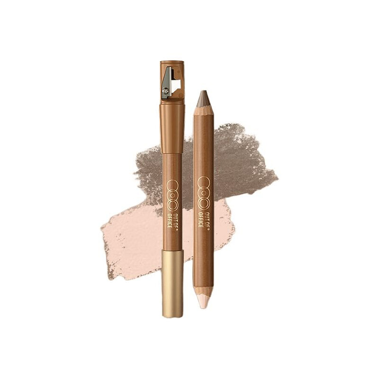 Dual ended Contour Pen Pro#001Bright White+gray 1 count