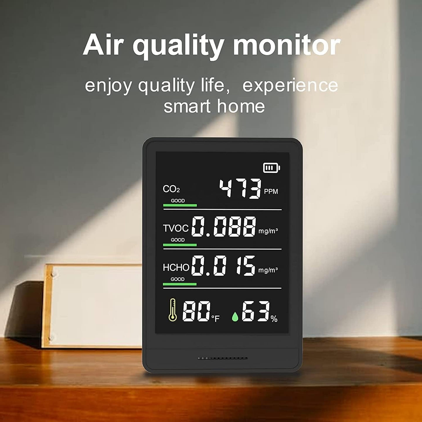 Professional Indoor Air Quality Monitor 7.4 oz
