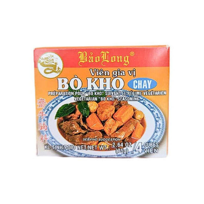 Bao Long Vegetarian’Bo Kho’Stew Flavor Cubes2.64oz 1 each
