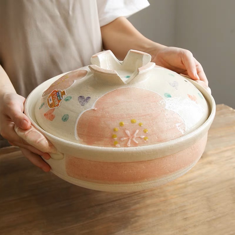 Banko ware 3.4L Donabe Pot 9 size(Gift Box) 1 count