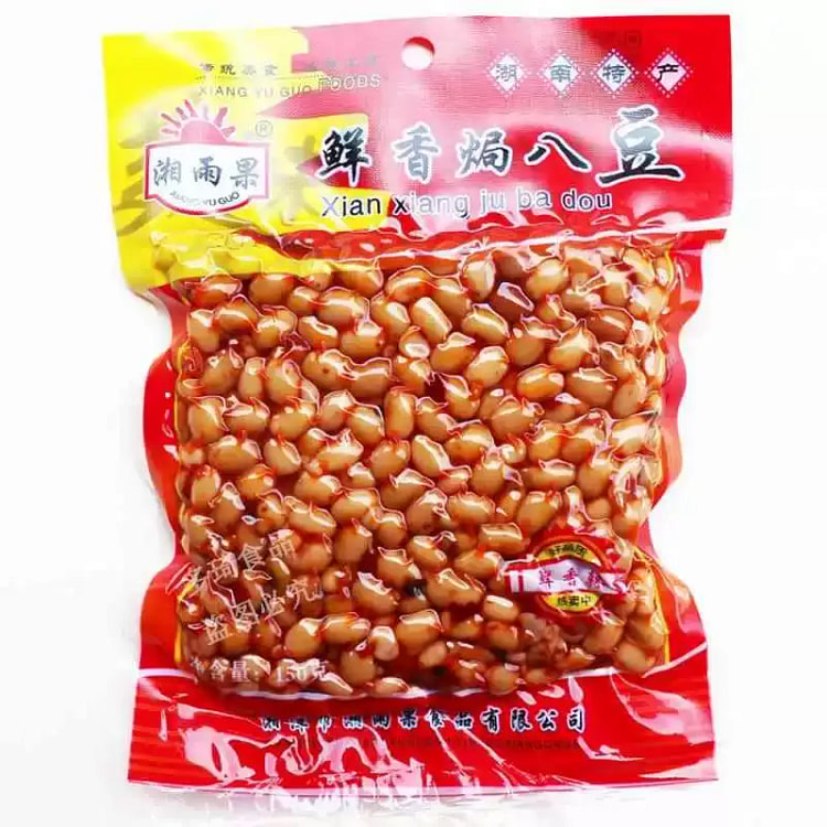湖南特产湘雨果腊八豆鲜香焗八豆袋装150g*1袋 150 克