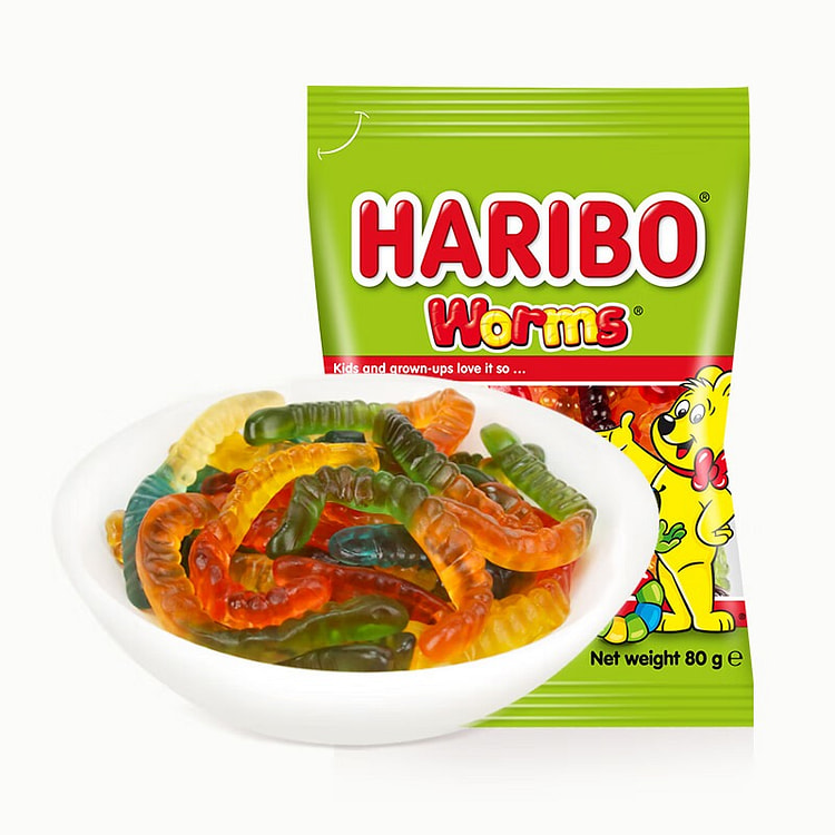 Turkey-Imported Bug-Shaped Fruit-Flavored Gummies 80 g