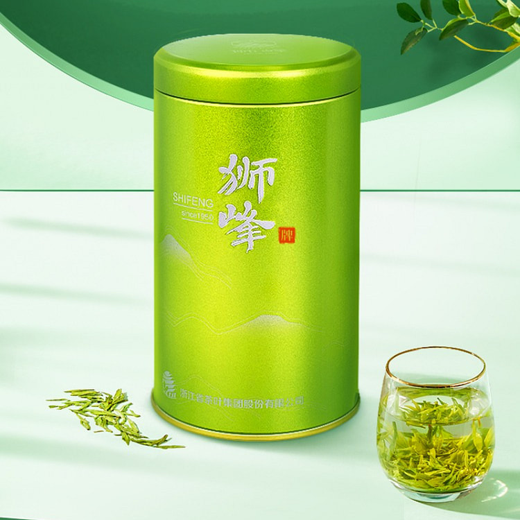 狮峰牌龙井茶叶绿茶50g*1盒