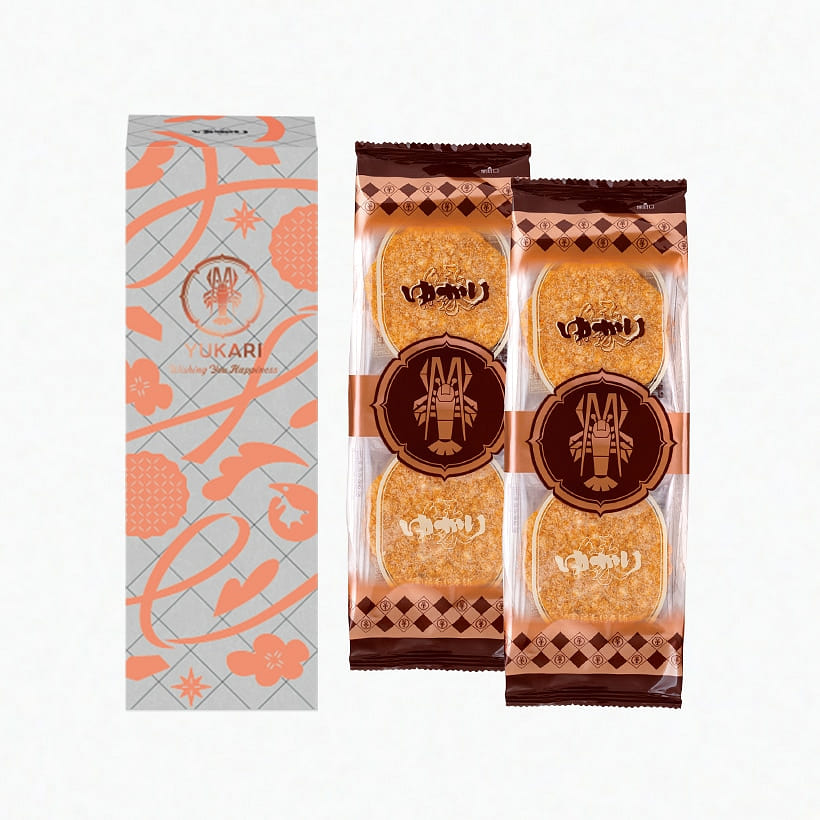 Sakakado Sohonpo Love Gift Box Shrimp Chips 16pcs 1 each