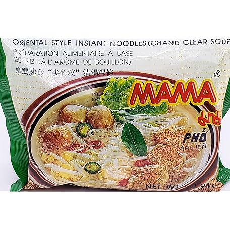 MAMA Pho Ramen Instant Noodles Oriental Style 1 count 1 each