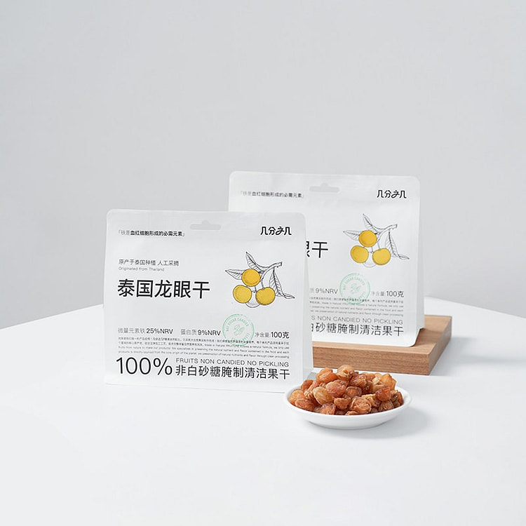A fraction of Thai dried longan 100g*1 bag 100 g