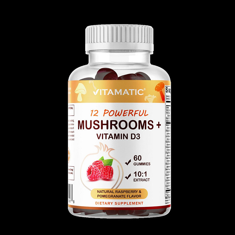 Mushroom Complex with D3 3000 mg - 60 Gummies