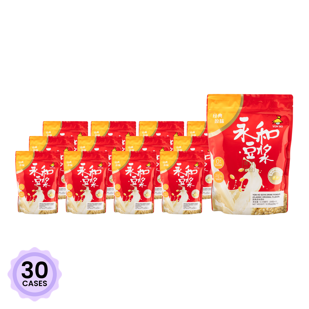 永和 经典原味豆浆粉 1.02 盎司*12 包*30 箱 - Weee!