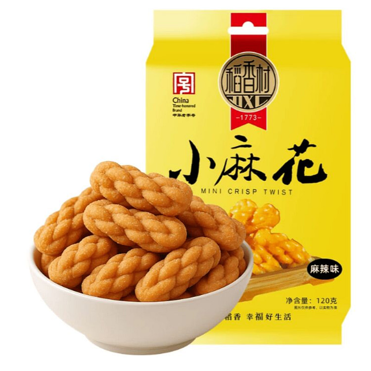稻香村  小麻花麻辣味  120g*1袋 120 克