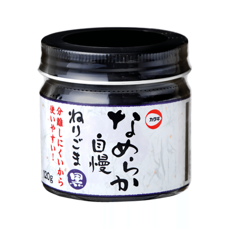 カタギ なめらか自慢ねりごま黒120g 1 個