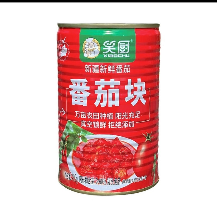 笑厨新鲜番茄块400g｜0防腐 400 克