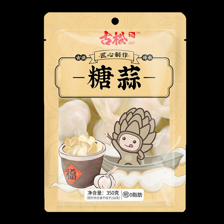 Honka Authentic 0 Fat Sugar Garlic Sour Sweet Meal Laba Garlic Pickled Vege