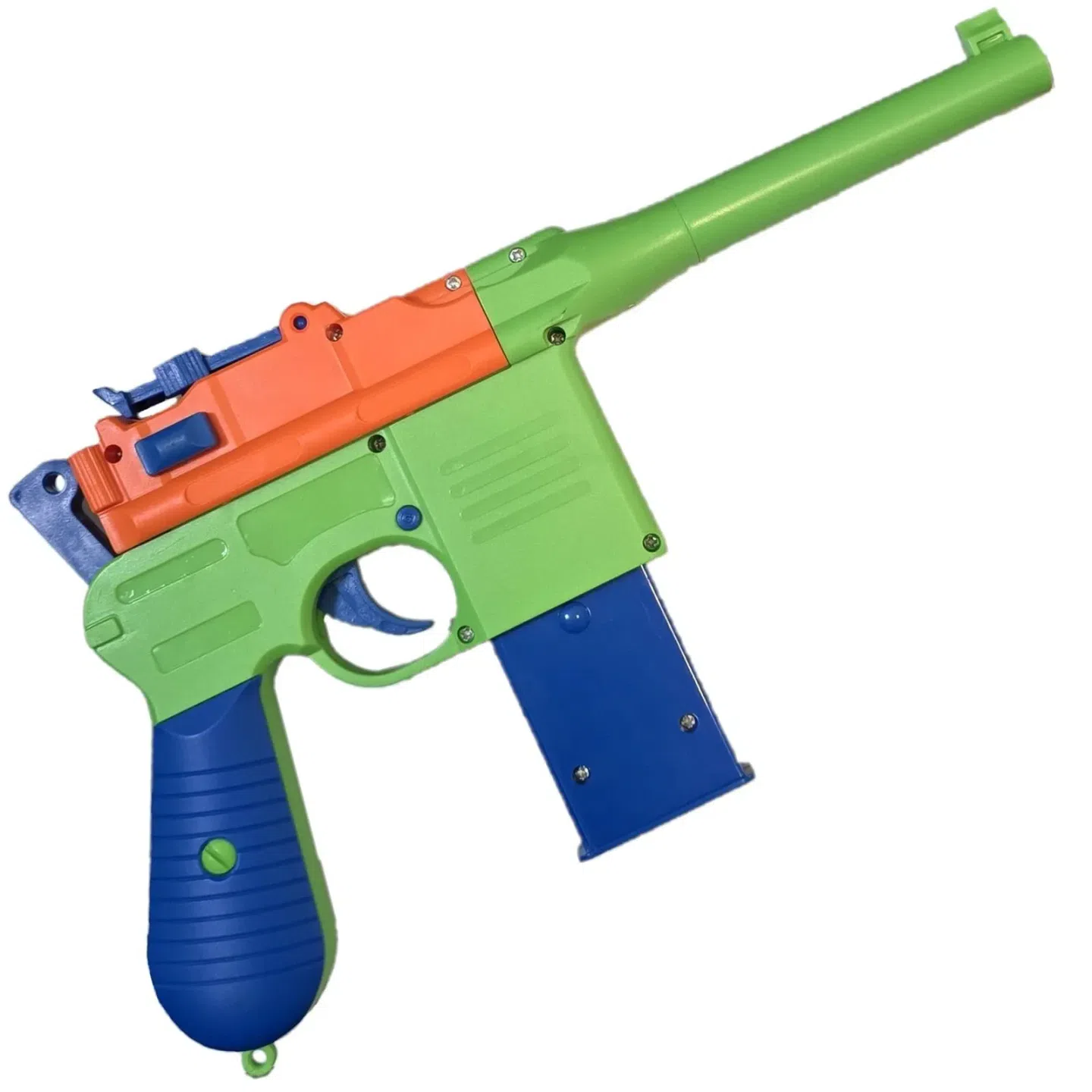 Mauser C96 Toy Gun with Soft Bullets, 7 Rounds 1 count