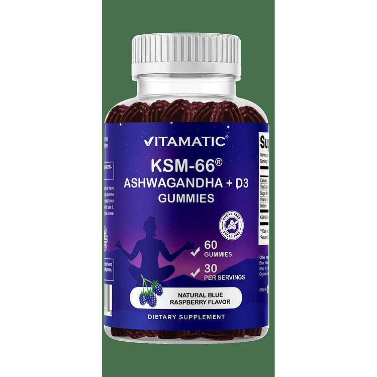 Vitamatic KSM-66 - 60 Gummies 1 each
