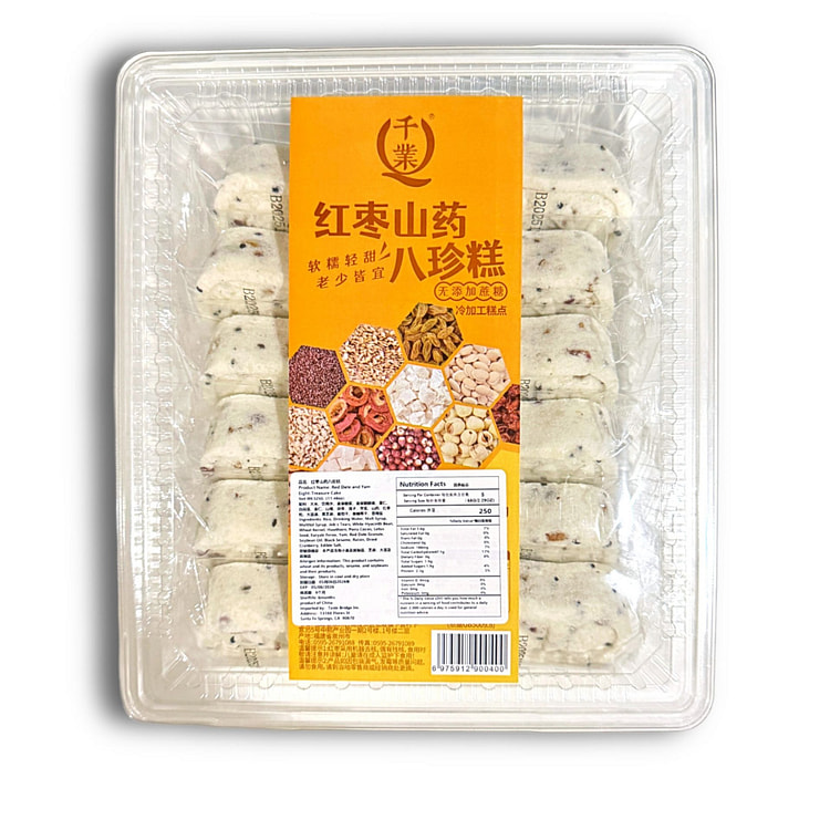 千业 红枣山药 八珍糕 325g 1 盒