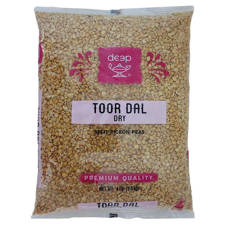 Deep Toor Dal (Dry) 4 lb
